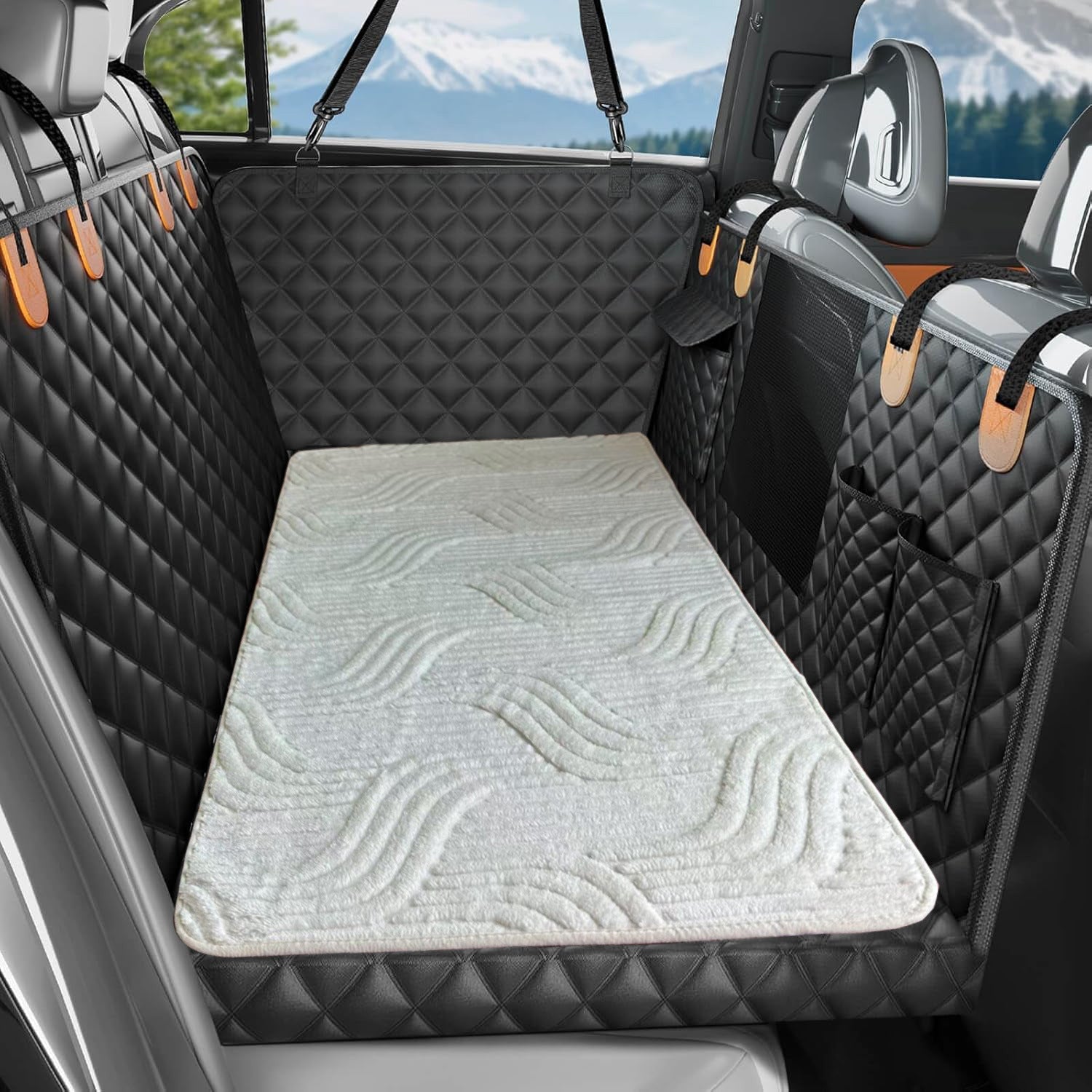 Premium Non-Slip Car Seat Cushion for Dogs & Cats - Thickened Comfort Mat
