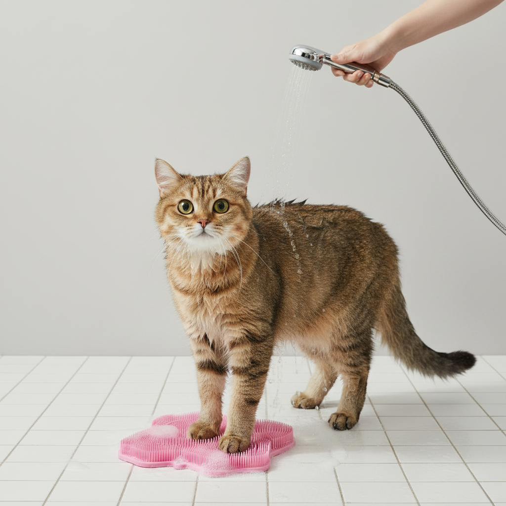Self-Grooming & Scratching Pad for Cats