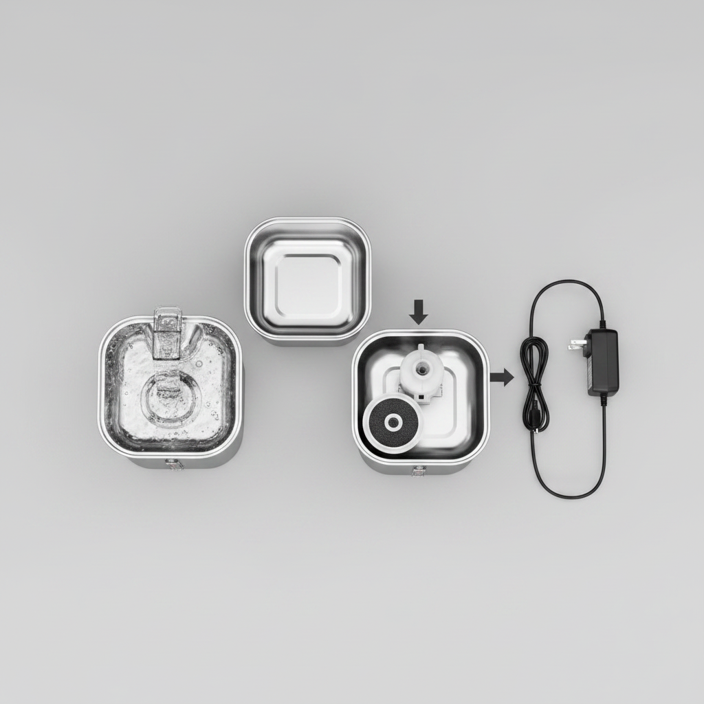 Circulating Pet Water Fountain