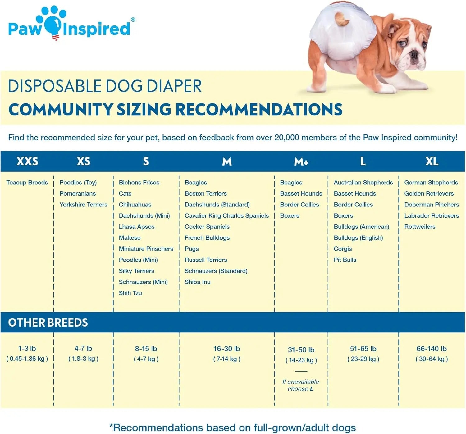Disposable Dog Diapers – Leakproof Protection