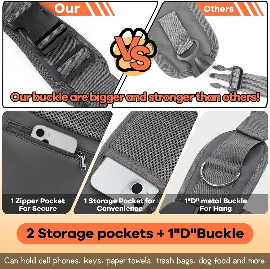 Pet Sling Carrier Adjustable Breathable Hands Free Small Dog Cat Travel
