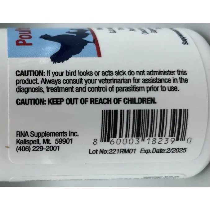 Poultry Dewormer 5X Fenbendazole 50 Capsules