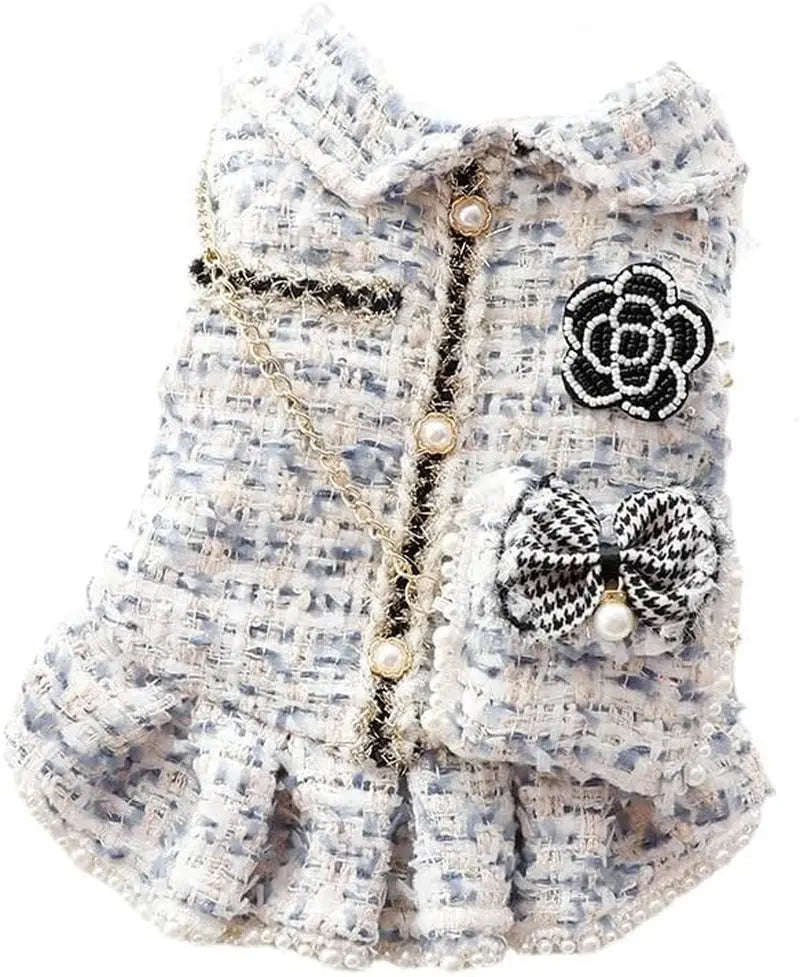 Princess Dog Dress – Lolita Tweed Coat Outfit