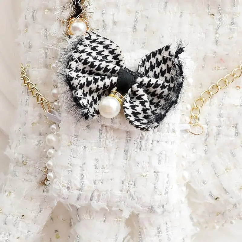 Princess Dog Dress – Lolita Tweed Coat Outfit