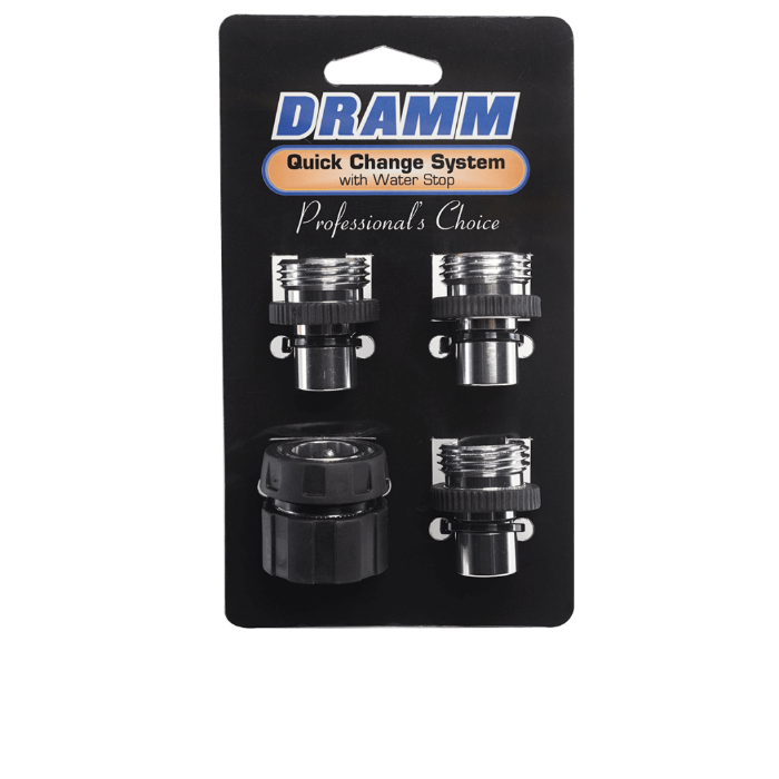 Dramm Aluminum Quick Change Set