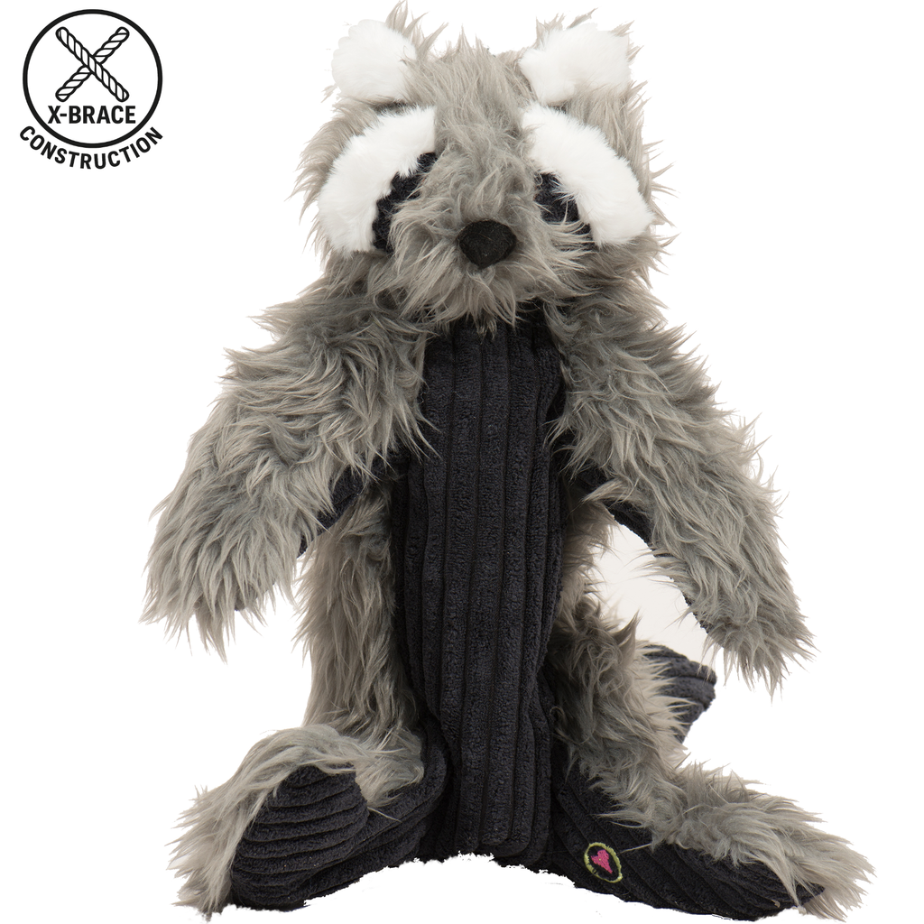 Redwood Raccoon X-Brace® Plush Dog Toy