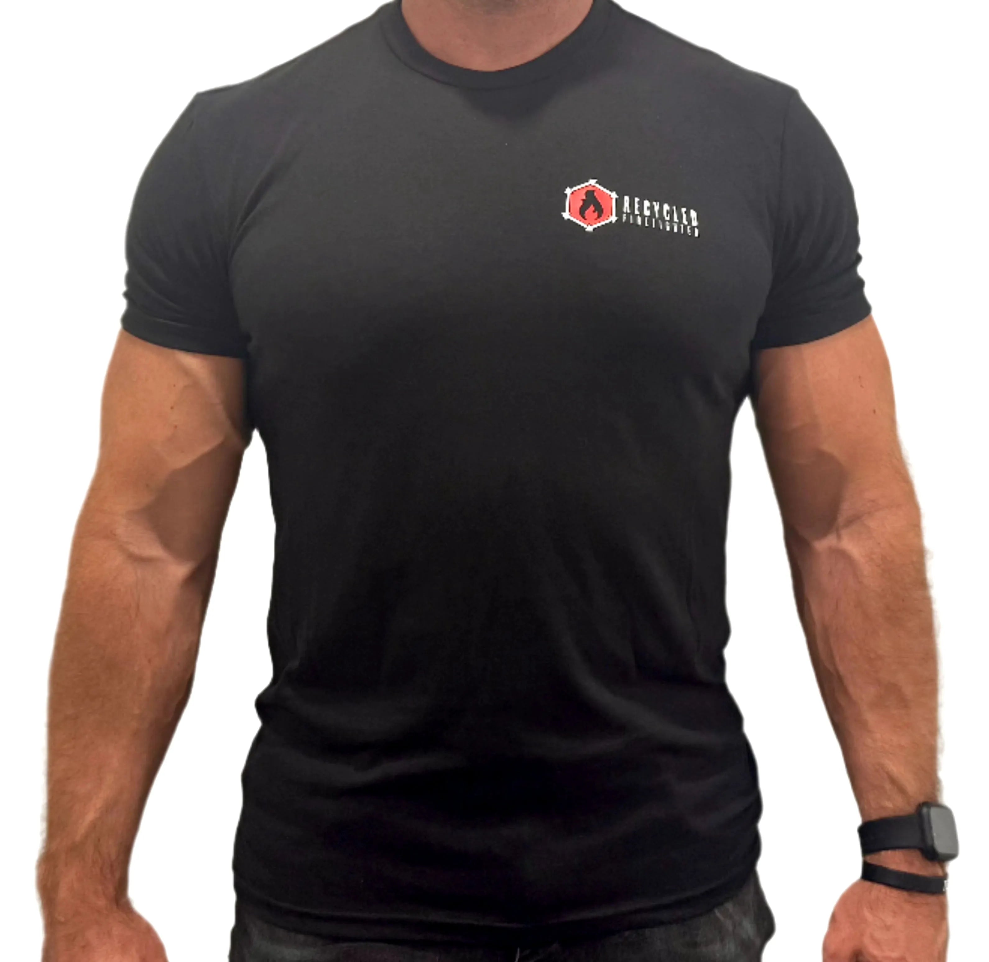 Recycled Firefighter Logo T-shirt
