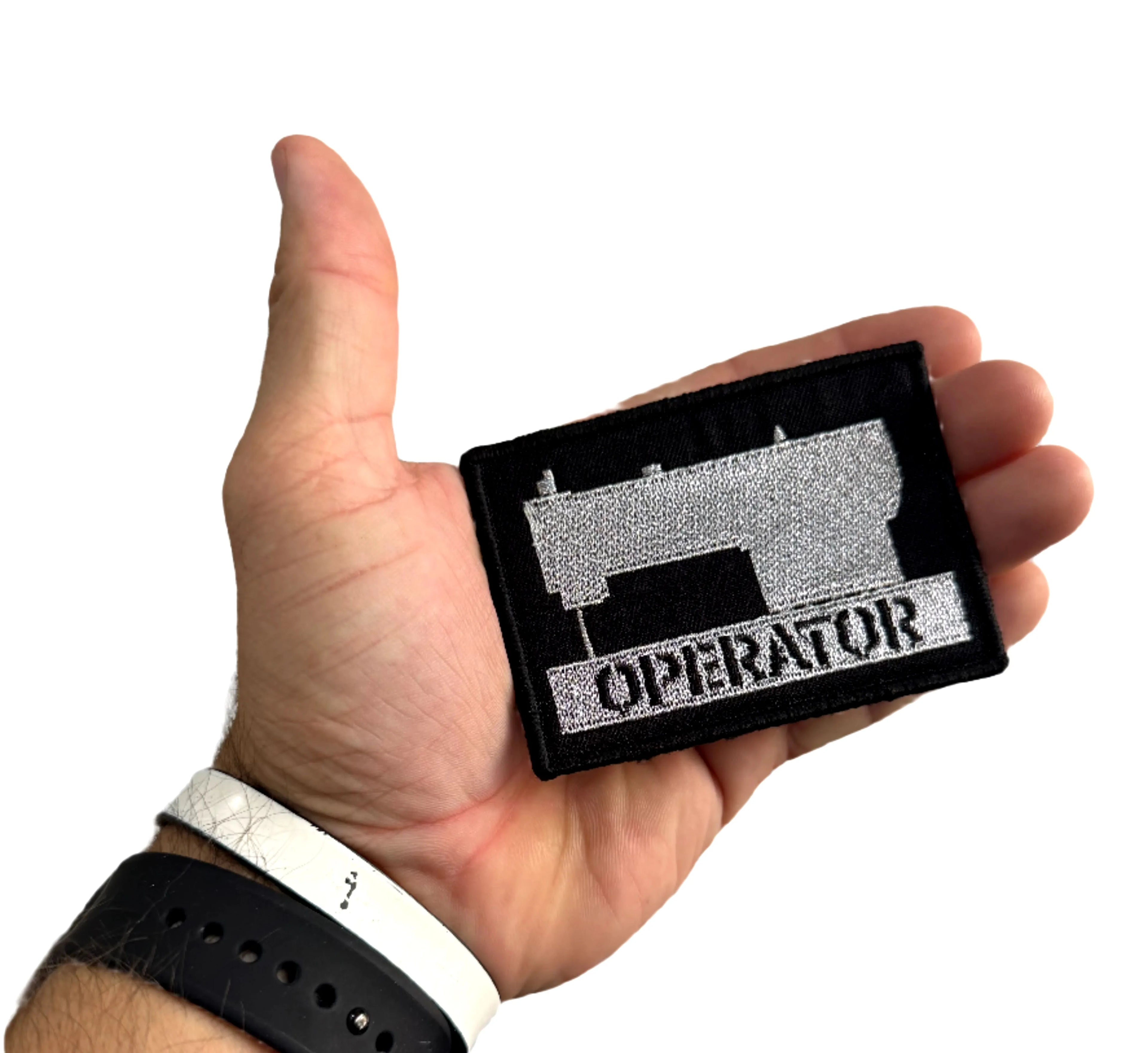 Recycled Firefighter Operator Patch