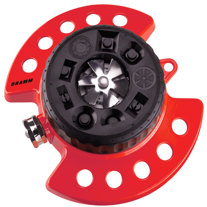 Dramm ColorStorm Turret Sprinklers - 9-Pattern