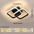 Modern LED Ceiling Lights Square Aisle Lamps Small Corridor Ceiling Fixtures for Hallway Kitchen Bedroom Stair Living Room Study