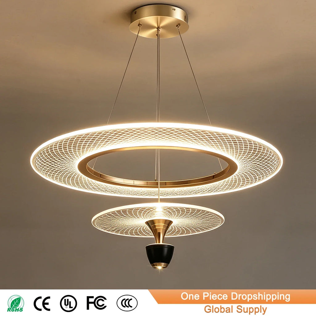 Living Room Chandelier Modern Villa Dining Room Pendant Lamp Designer Pendant Light Factory Dropshipping Chandelier