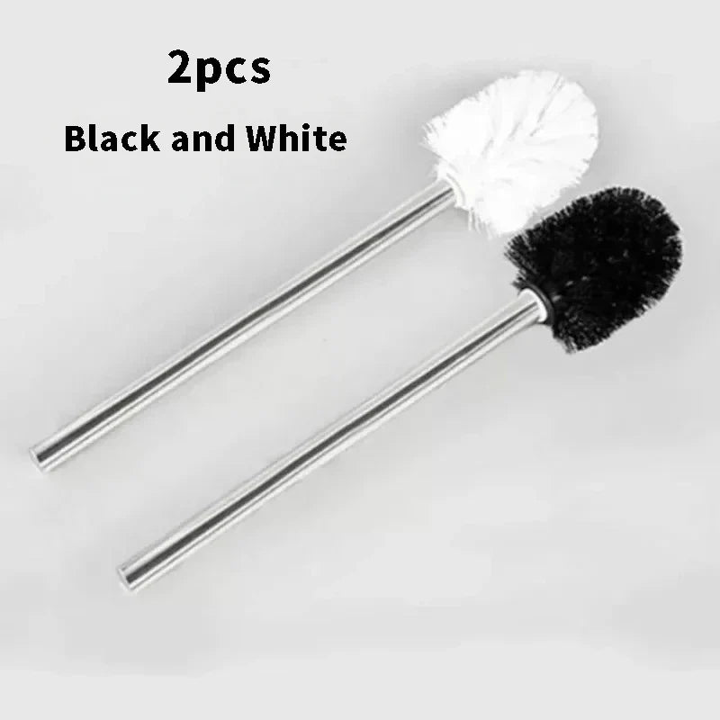 Japanese Minimalist Toilet Brush – Stainless Steel Handle
