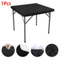 1Pcs Stretchy Square Table Cover, Washable Tablecloth For Party Dining, Cocktails Table, Birthday Wedding Party Decorations