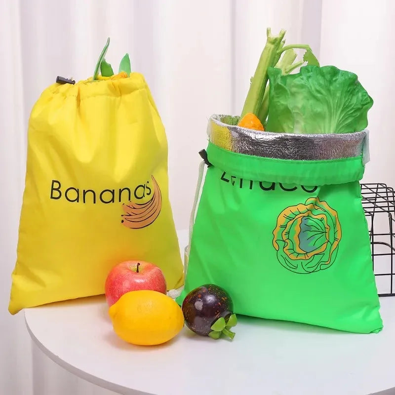 Banana & Lettuce Storage Bag – Fresh-Keeping Bag for Fruits & Vegetables, Prevents Odor Up to 2 Weeks