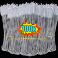 100-1PCS Straw Cleaning Brush Reusable Tube Pipe Cleaner Stainless Steel Nylon Long Drinking Straws Brushes For Baby Cup Bottles