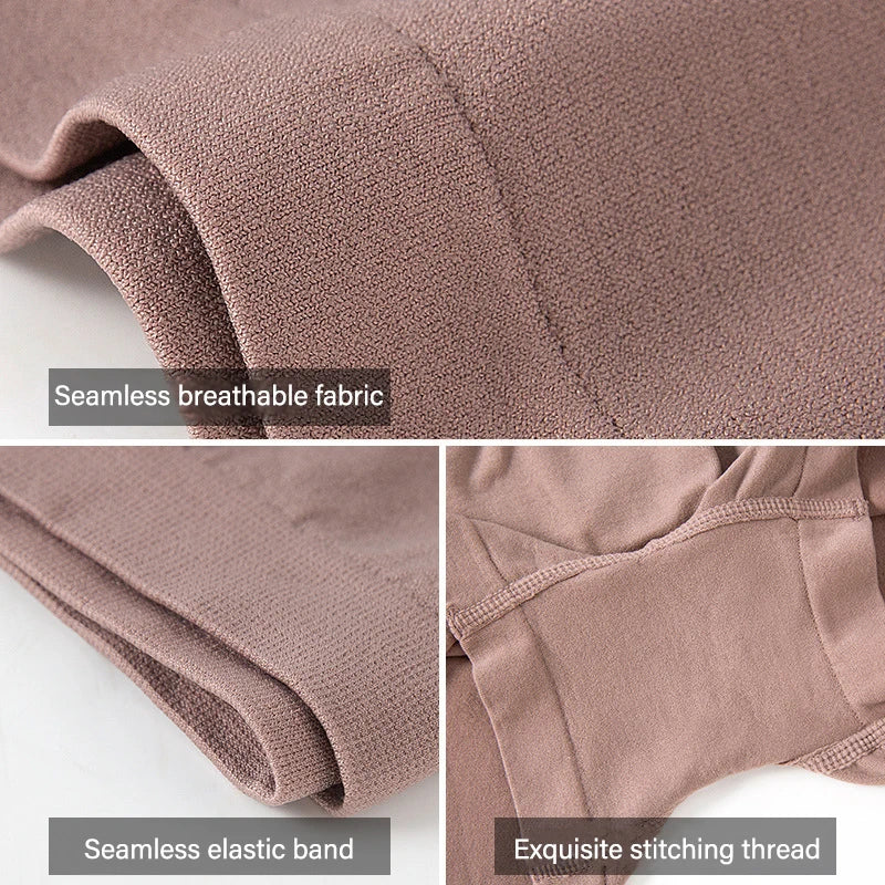 Womens Seamless Underwear Safety Pants 2-in-1 No Wedgie Boyshorts for Women Yoga Pant Shorts Boxers Boy Shorts Panties Underpant