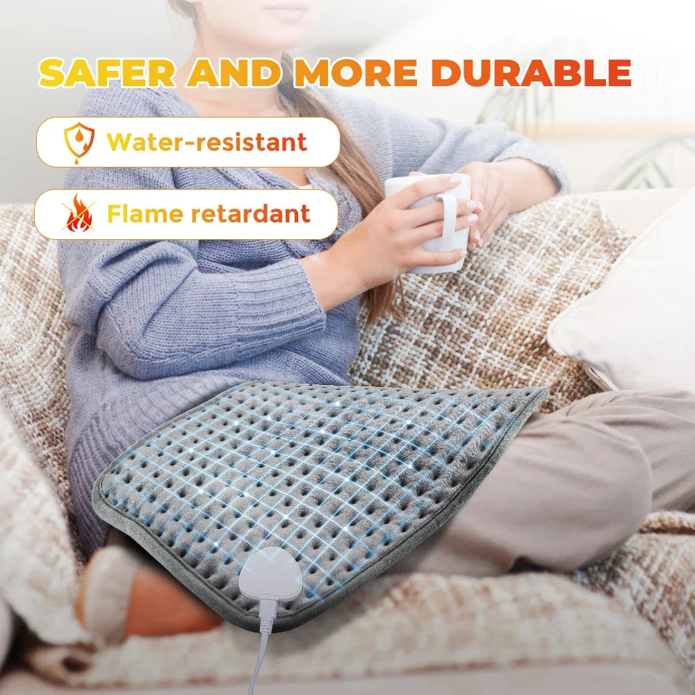 Electric Heating Blanket – Warm Heated Pad for Bed & Sofa Winter Use