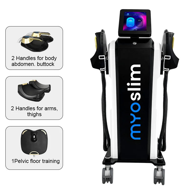 EMSzero Body Machines RF HI-EMT 6500W Professional Sculpt 5 Handle Pelvic Girdle EMS Electromagnetic Stimulation Slimming