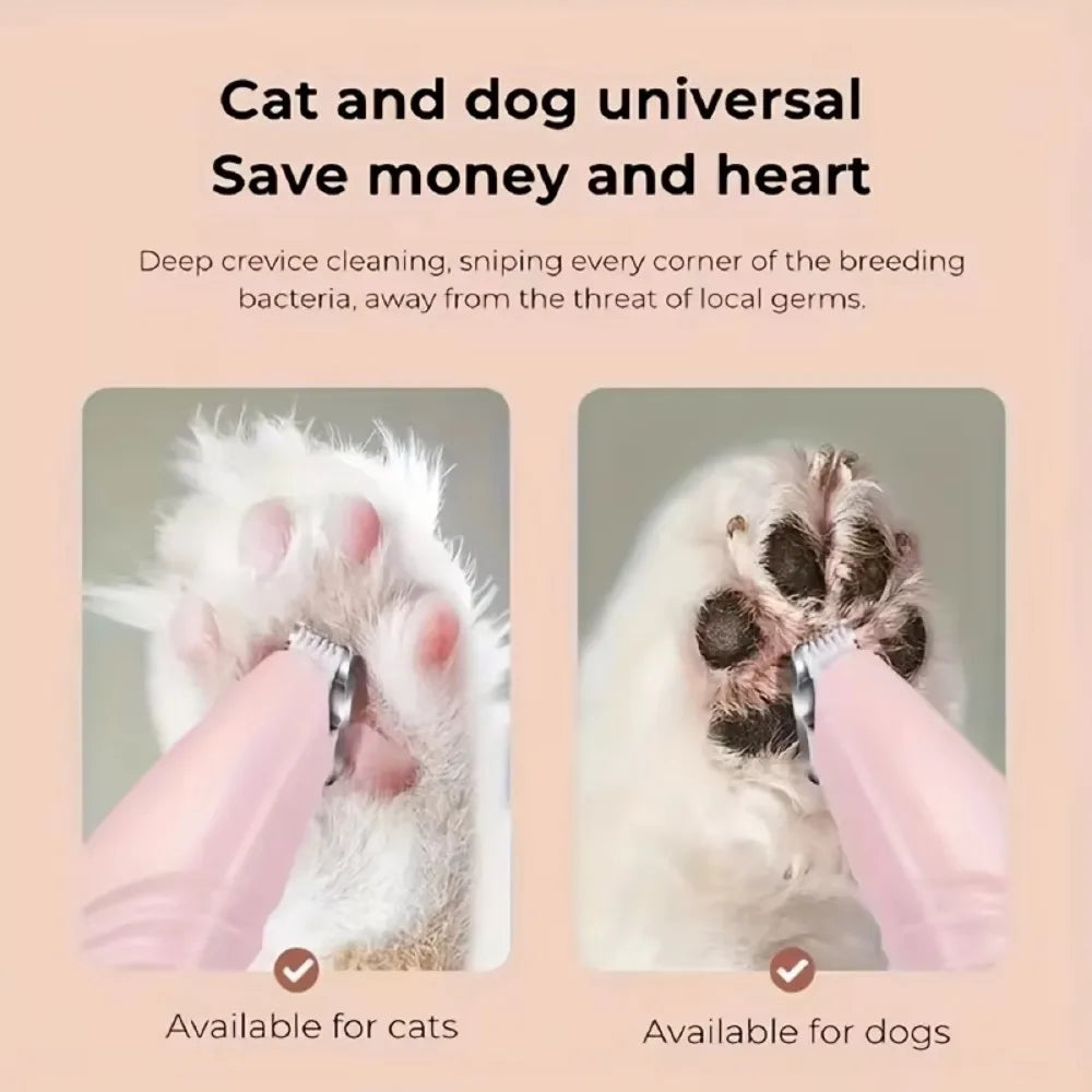 Electric Pet Trimmer for Cats & Dogs – Quiet USB Trimmer | Whisker House