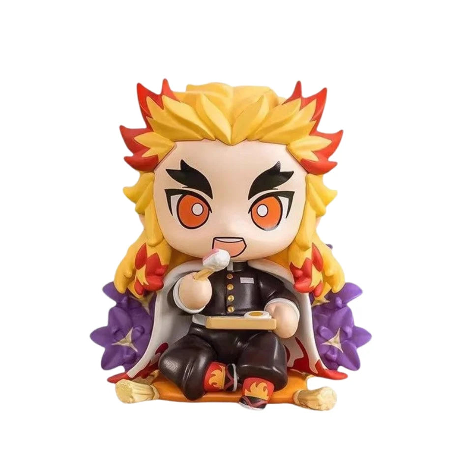 Demon Slayer Tanjiro Kamado Nezuko anime cartoon figure blind box creative personalized statue model ornament surprise gift box