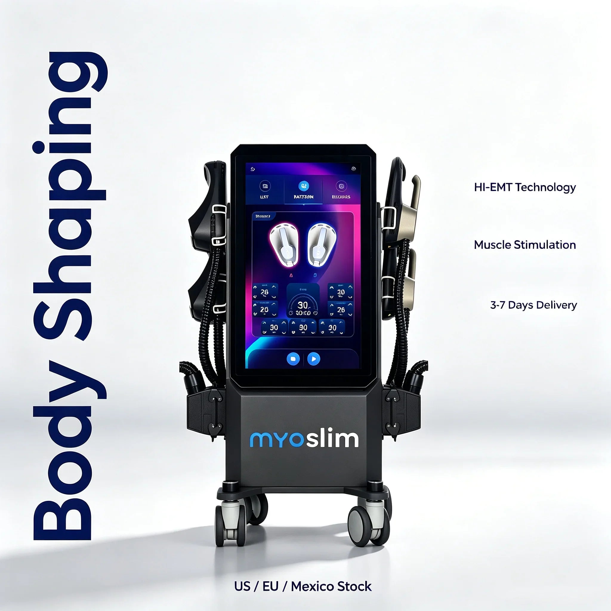 Pelvic Muscle Stimulator MYOslim EMSZERO Ultra 6500W High Power NEO Nova Sculpt Machine EMS HI-EMT RF Butt Shaping Salon Unit
