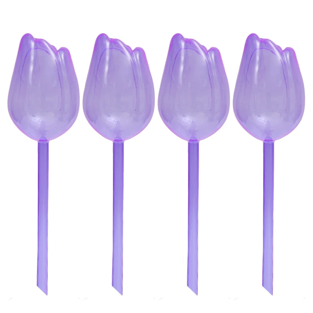 4/1PCS Automatic Drip Irrigation Waterer Plastic Tulip Plant Watering Globes Self Watering Supplies Planter Insert Water Devices