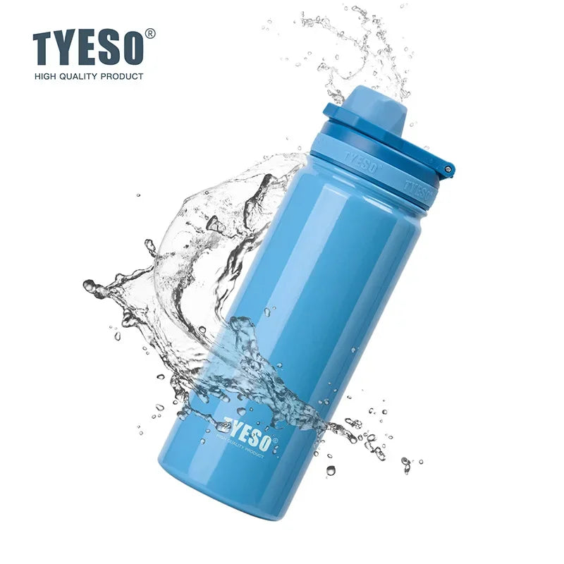 Stainless Steel Thermal Water Bottle – Portable Vacuum Insulated Tumbler for Hot & Cold Drinks, Sports & Travel