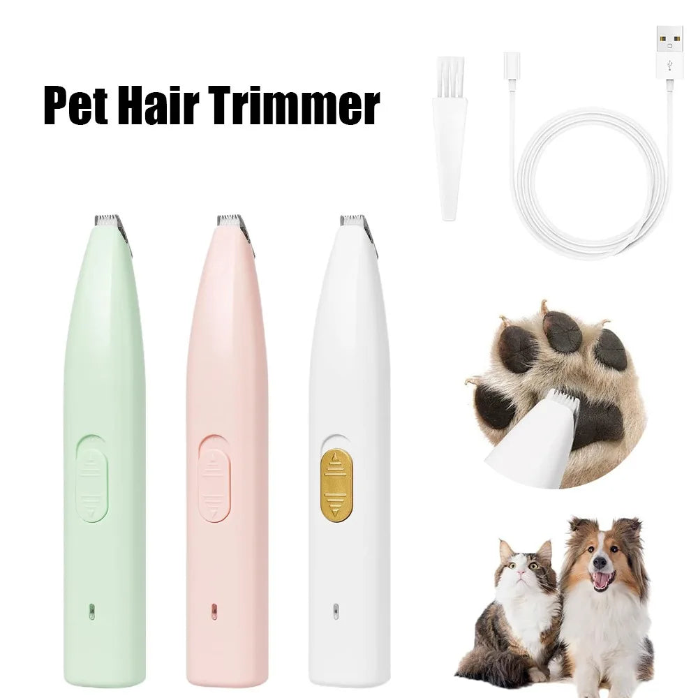 Electric Pet Trimmer for Cats & Dogs – Quiet USB Trimmer | Whisker House