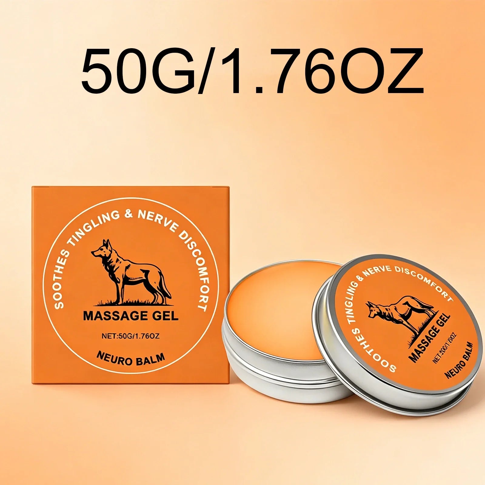 50g Nerve Relief Balm Fast Acting Joint Discomfort Deep Penetrating Knee Shoulder Support Muscle Rub Natural Formula Support