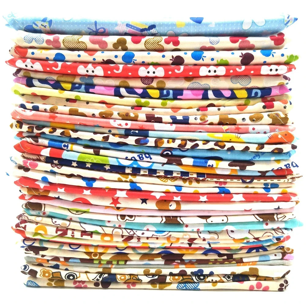Bulk Dog Bandanas - 50 Colors Cotton Bandanas for Small to Large Dogs
