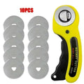 LeatherCraft 45mm Rotary Cutter Leather Cutting Tool Patchwork Sewing Quilting Fabric Cutter Circular Blade DIY For Leather Tool