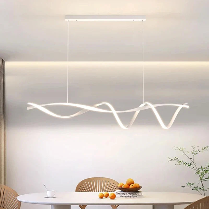 Modern Glass Home Decor LED Lights Pendant Light Lamps for Living Room Chandeliers for Dining Room Hanging Light Indoor Lighting