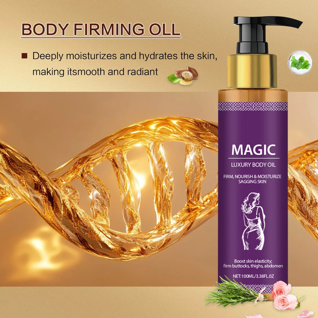 Body Oil Tightening Body Lightening Improve Dry Brightening Nourishing Lifting Firming Smooth Anti Cellulite Massage Skin Care