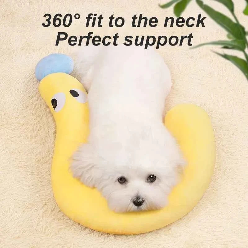 Pet U-Shaped Neck Pillow for Dogs & Cats