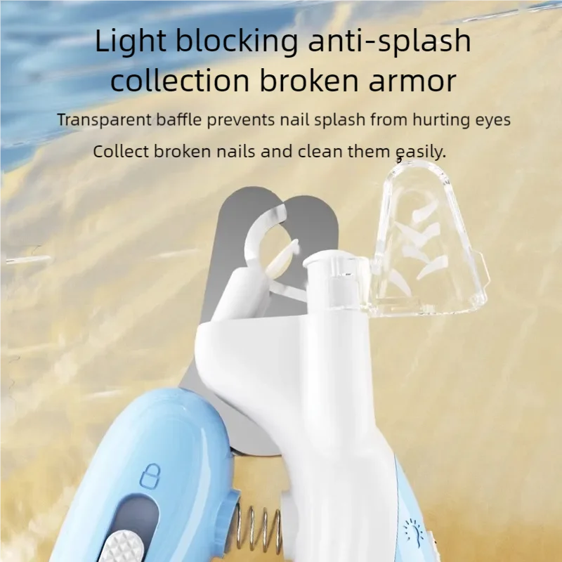 Professional Pet Nail Clippers with LED Light | Safe Dog & Cat Nail Trimmer