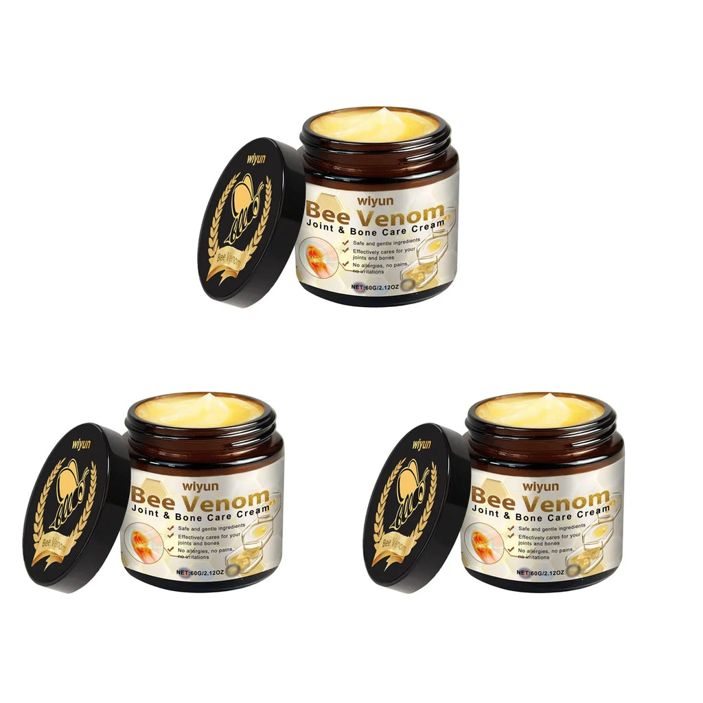 Bee Venom Joint Bone Care Cream oothes Muscle & Joint Discomfort Moisturizing Knee Body Massage Cream for Knees Back Shoulders
