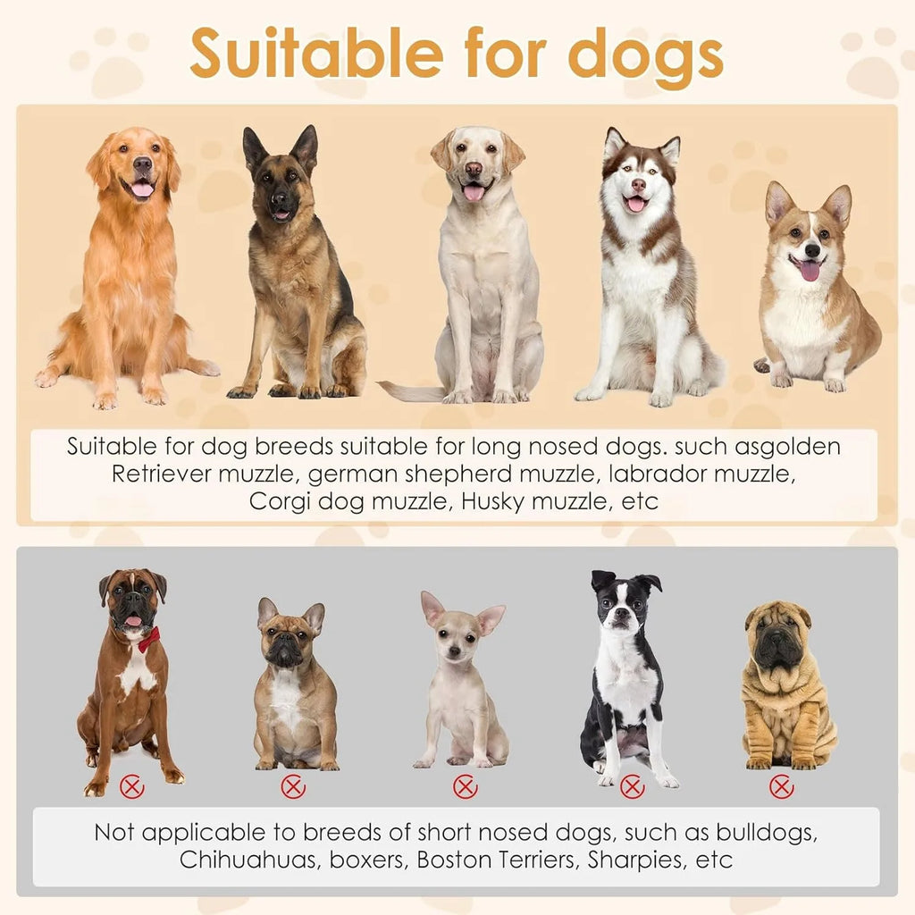 Dog Muzzle | Breathable Anti-Bark & Anti-Bite Dog Muzzle