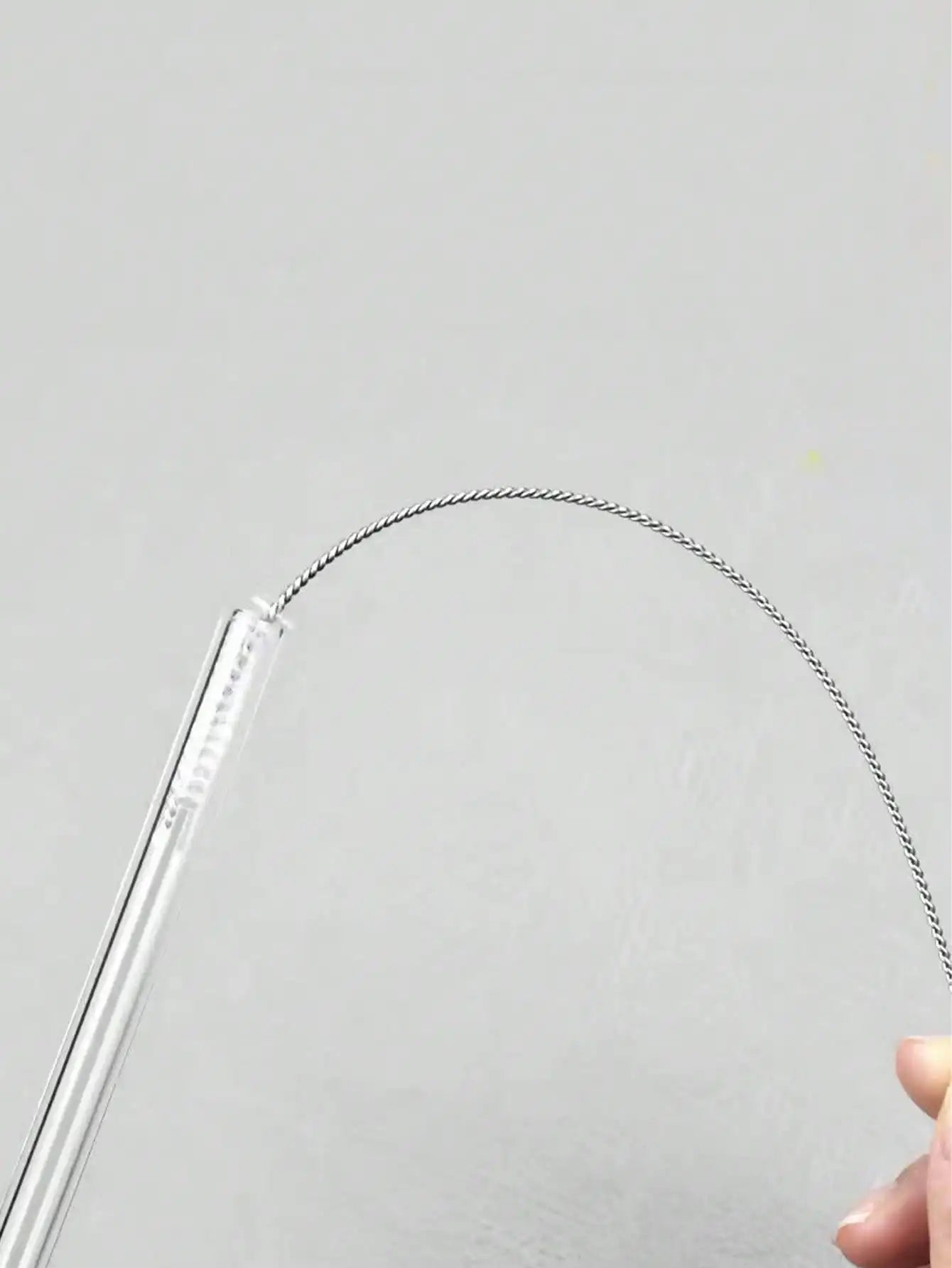 10pcs Straw Cleaning Brush, Stainless Steel Small Brush, Can Be Used To Clean Crevices, Teapots, Straws, And Baby Bottles.