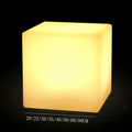 Luminous Cube Lamp Lawn Solar LED Outdoor Lighting Non Solar Lamp Outdoor Garden Decoration Outdoor Courtyard Light