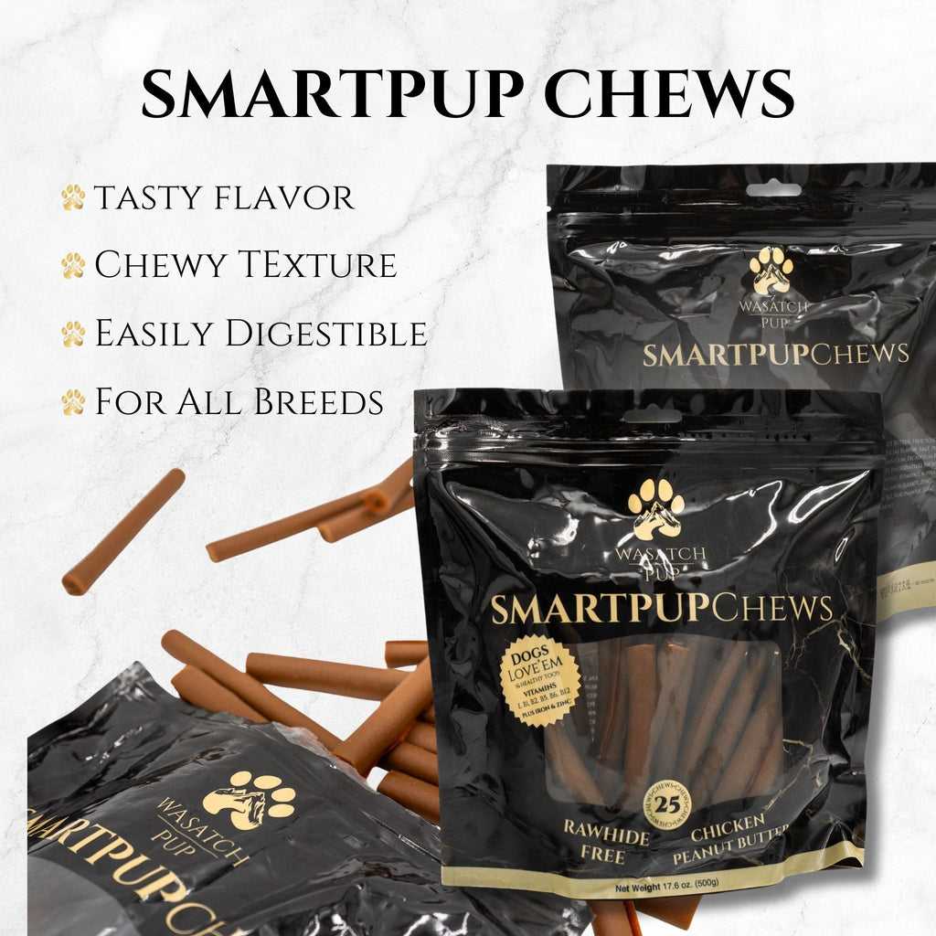 Smart Pup Peanut Butter & Chicken Chews