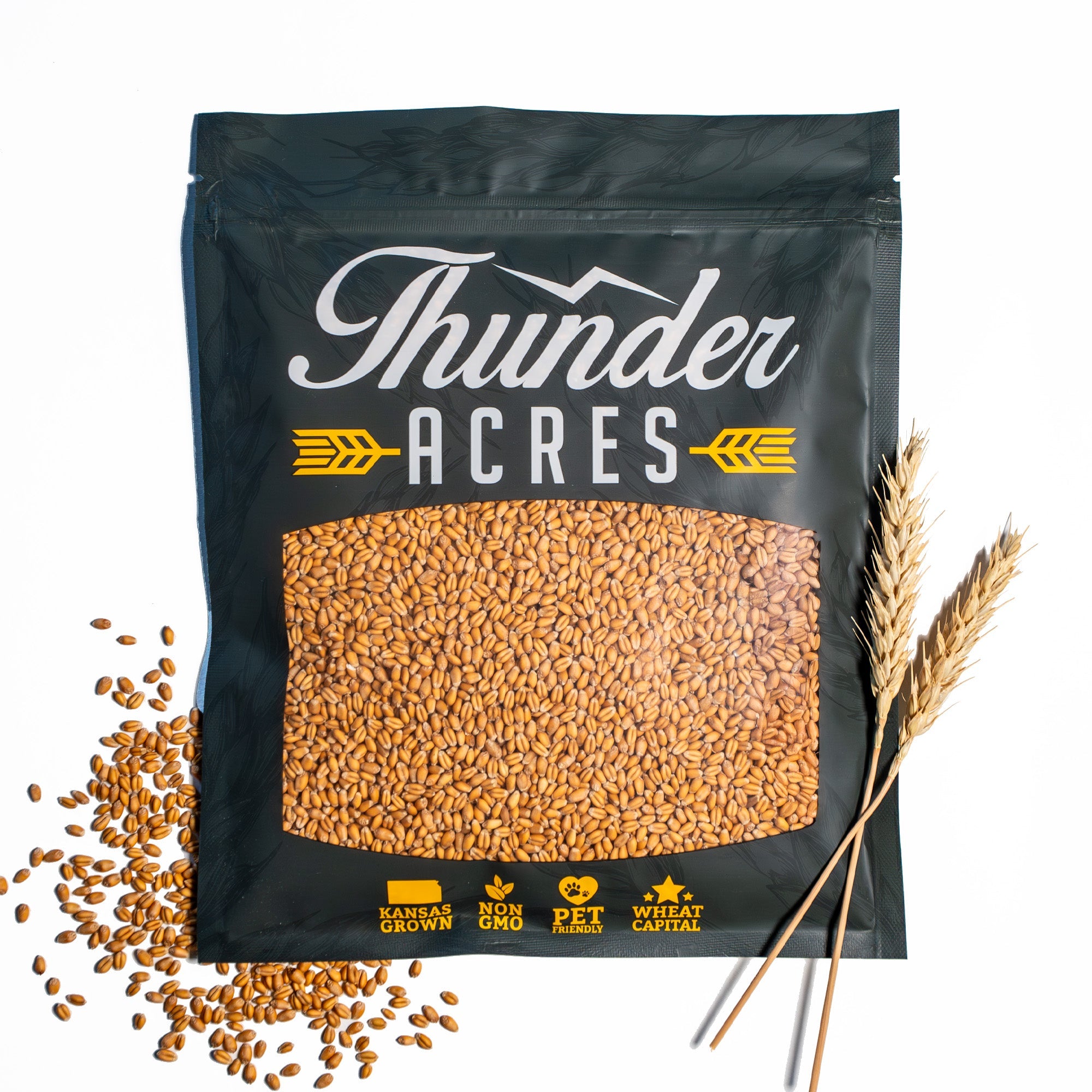 Soft Red Winter Wheat Seed, Organic, Glyphosate Free, Non GMO