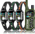 Waterproof Dog Training Collar – AI Bark Control, 3300ft, 3-Dog System, IPX7