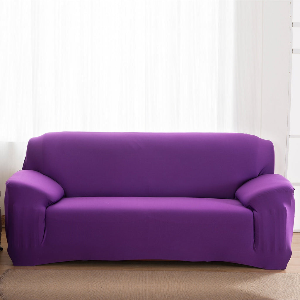 Printed Stretch Sofa Cover for 1-Seater - Slim Fit