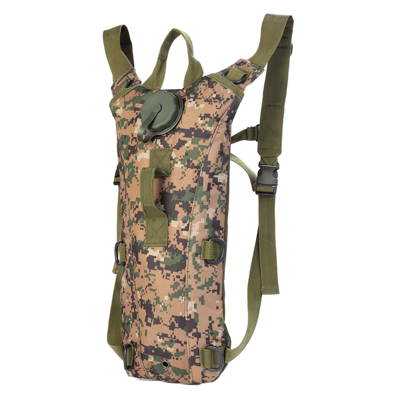 iMounTEK Tactical Hydration Pack 3L Water Bladder Adjustable Water Drink Backpack for Hiking Cycling Climbing Running