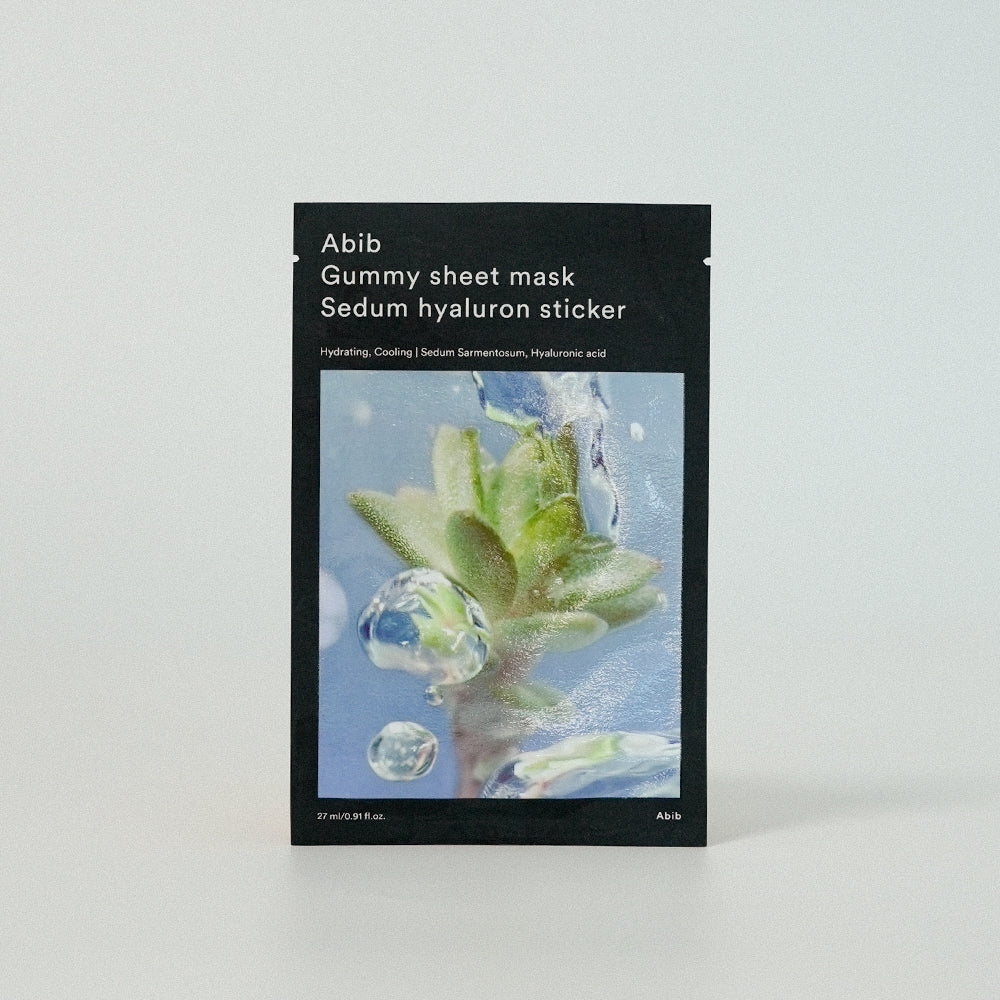 Abib Gummy Sheet Mask Sedum Hyaluron Sticker 27ml X 10ea