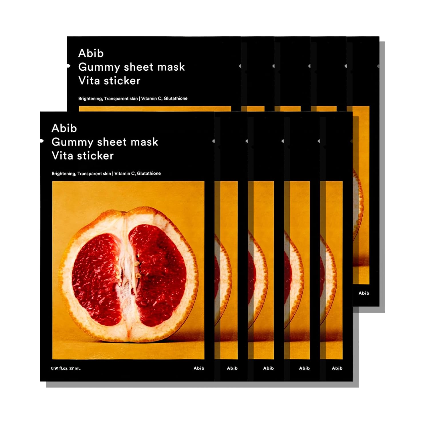 Abib Gummy Sheet Mask Vita Sticker 27ml X 10ea