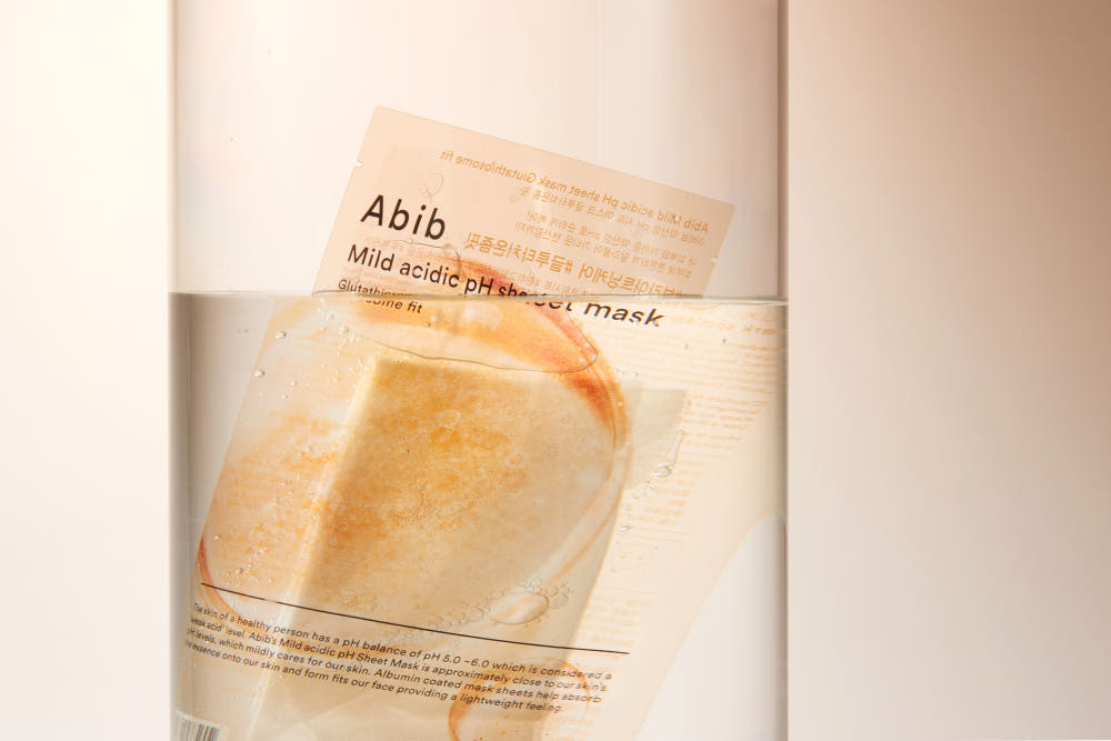 Abib Mild acidic pH sheet mask Glutathiosome fit 30ml X 10ea