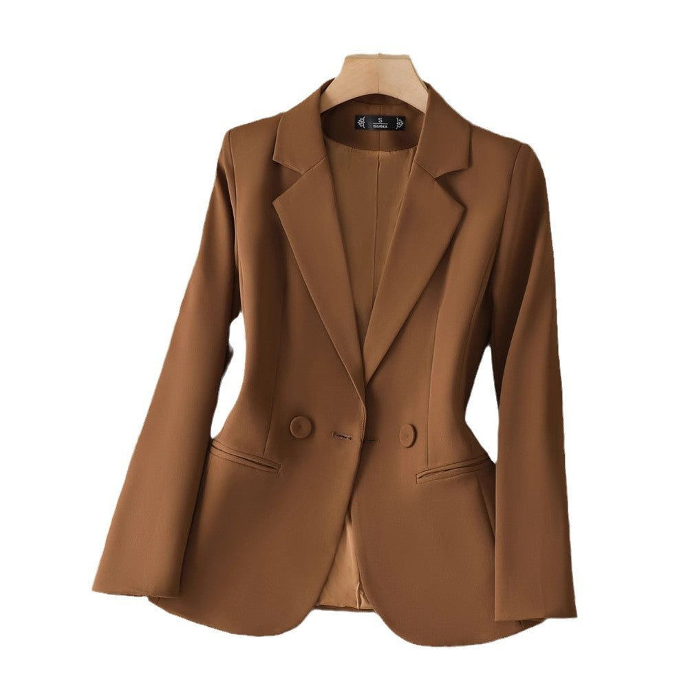 Small Slim Fit Waist Professional Casual Suit Top