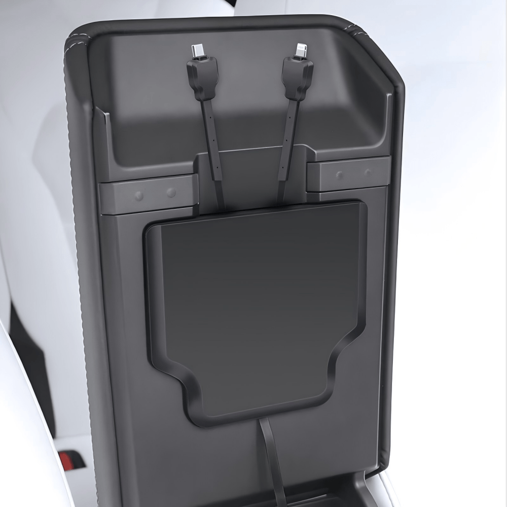 Armrest Box Hidden Expansion Dock for Model Y Juniper & Model 3 Highland & Model YL