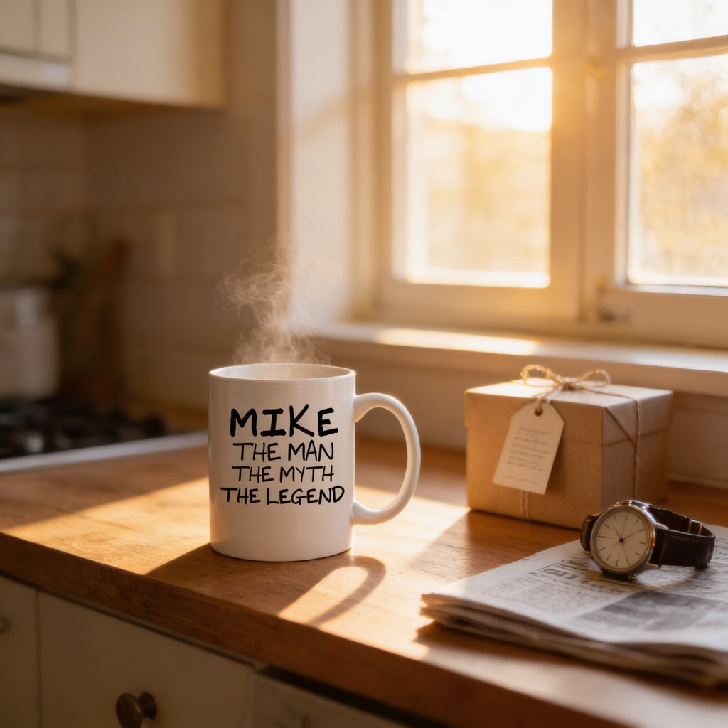 Personalized Mug - Personalized Coffee Mug for Men - Personalized Gift for Him, gift for men, custom mugs